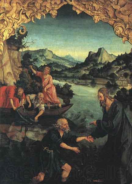 Johann Baptist Seele Chiamata di san pietro